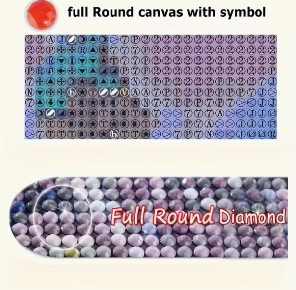 Diamond Painting Vier-Jahreszeiten-Landschaft